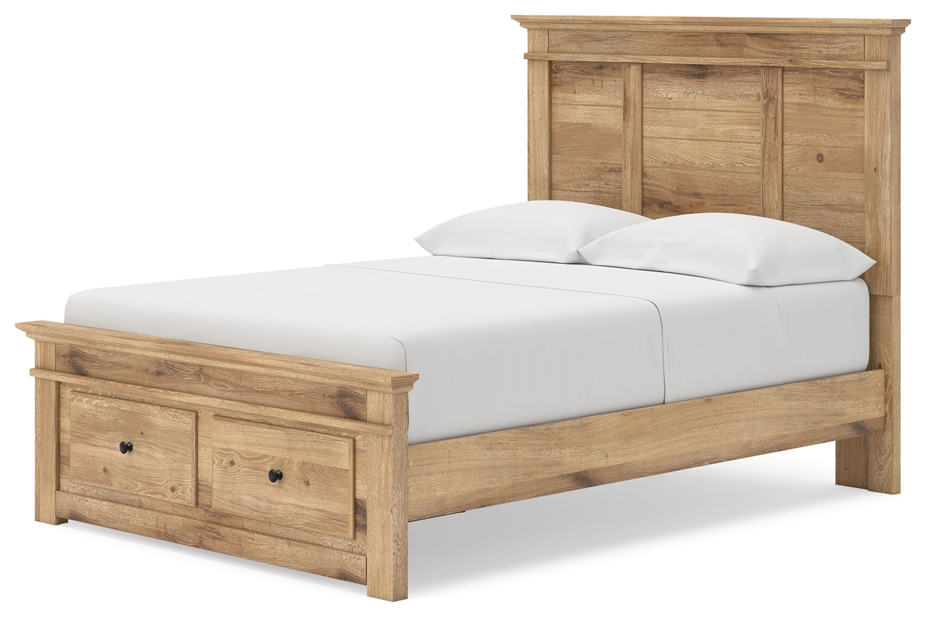 Makidern - Panel Storage Bed With Storage Footboard - Image 8