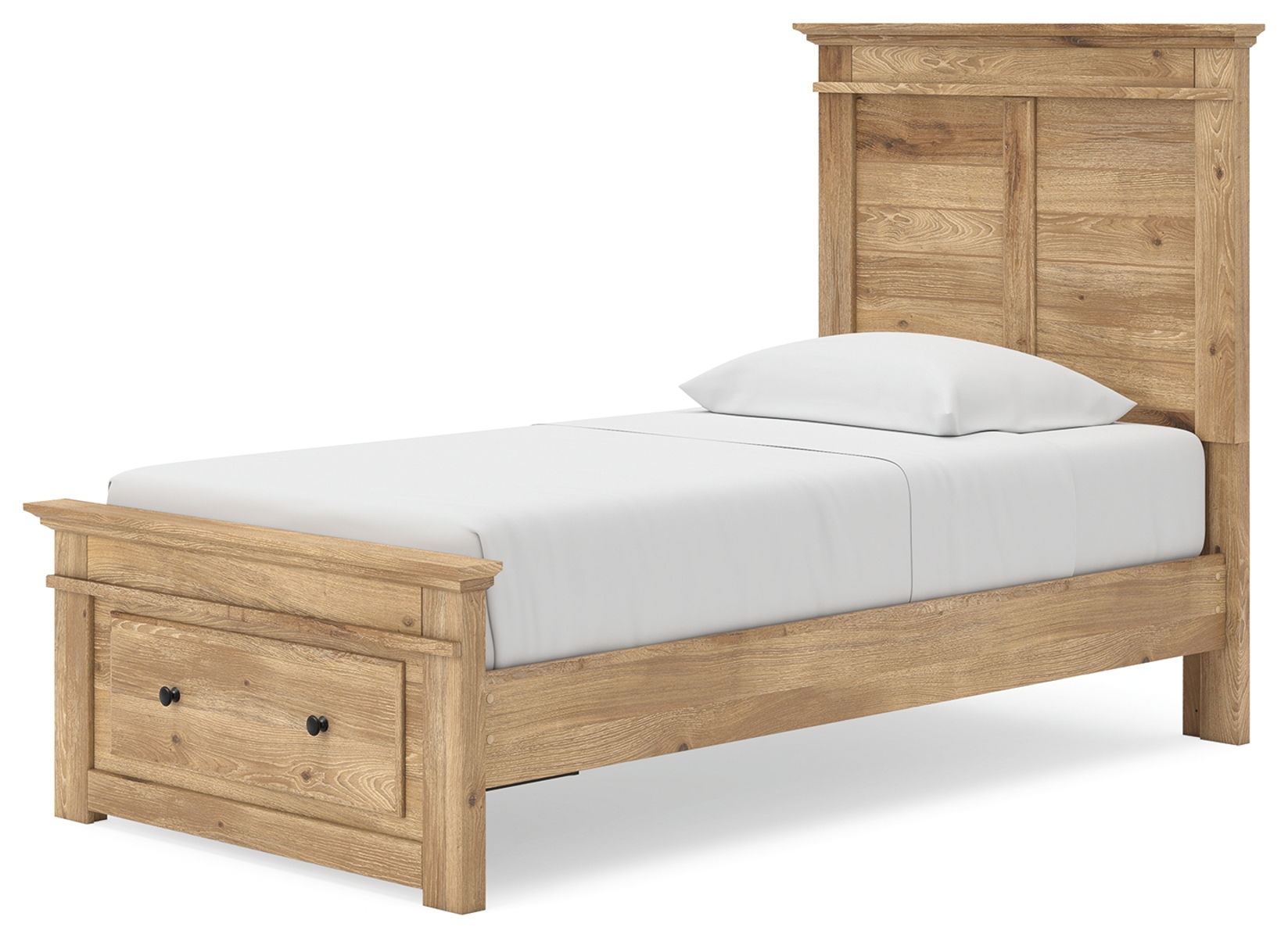 Makidern - Panel Storage Bed With Storage Footboard - Image 11