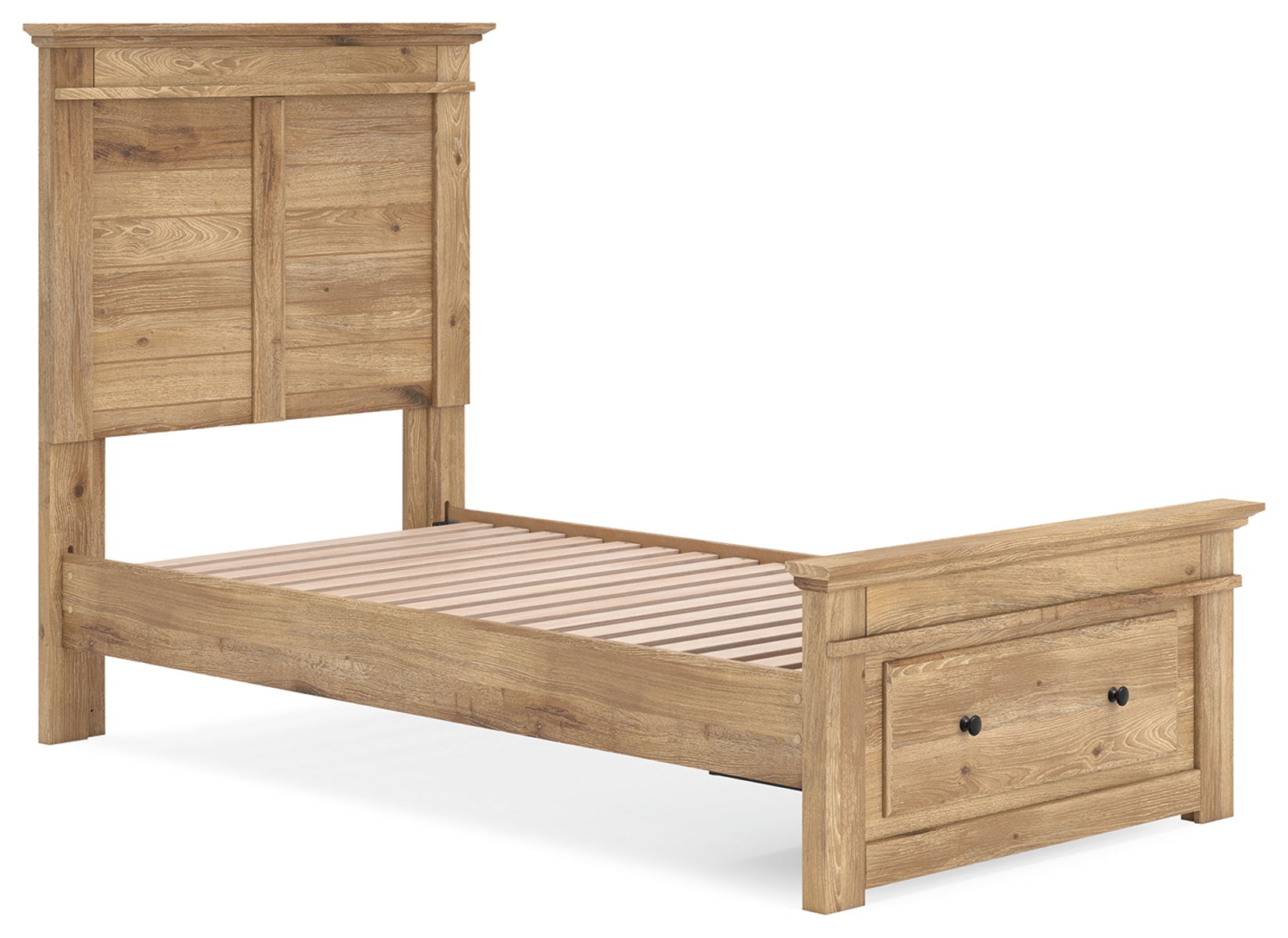 Makidern - Panel Storage Bed With Storage Footboard - Image 15
