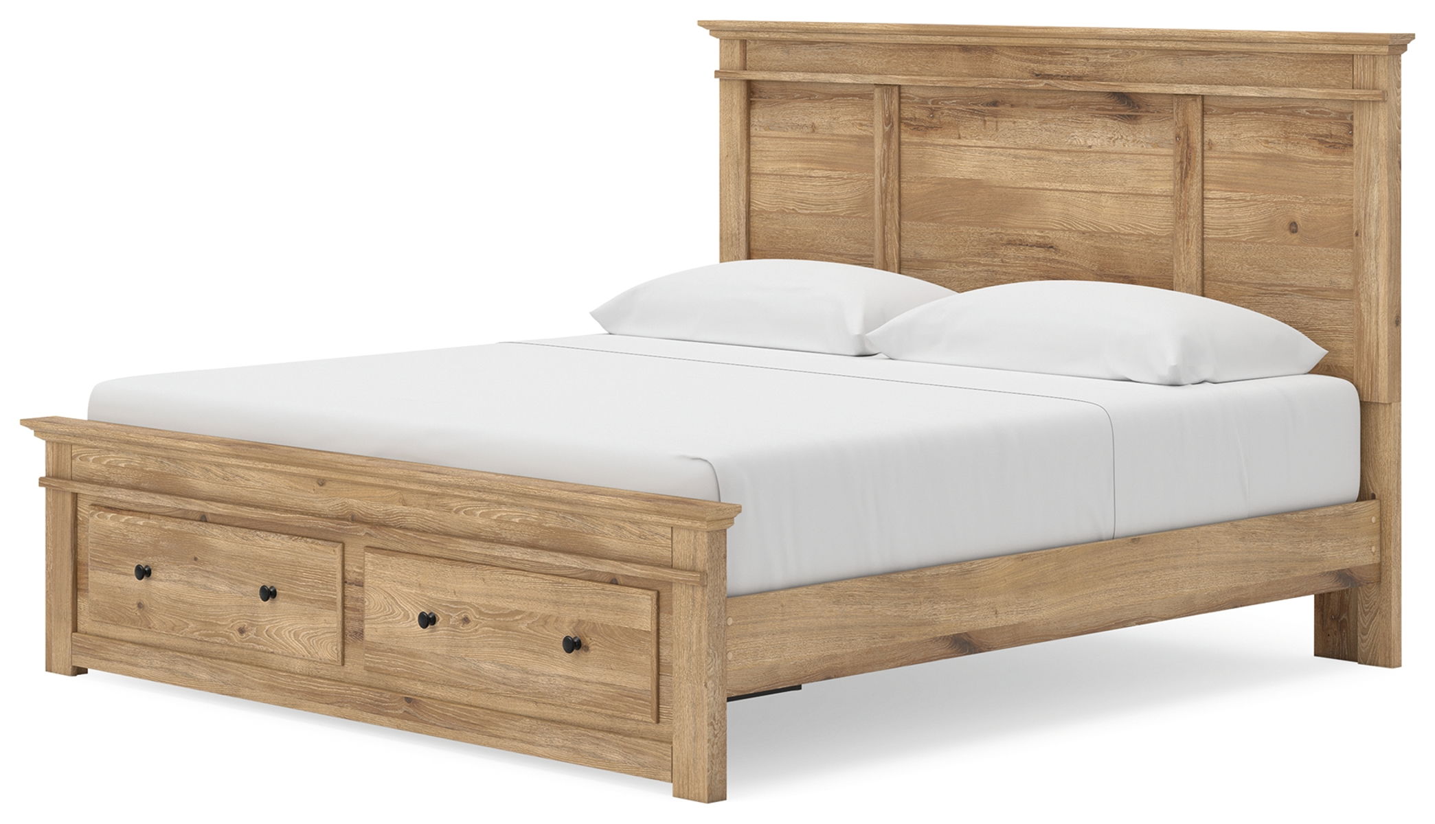 Makidern - Panel Storage Bed With Storage Footboard - Image 13