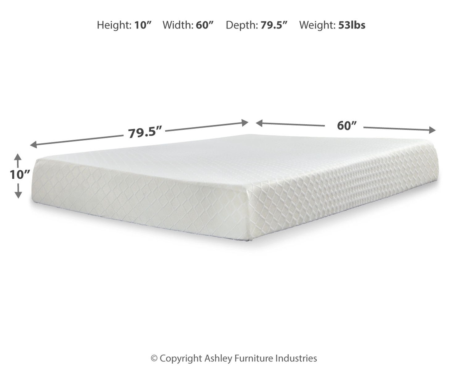 10 Inch Chime Memory Foam - Firm Memory Foam Mattress - Image 7