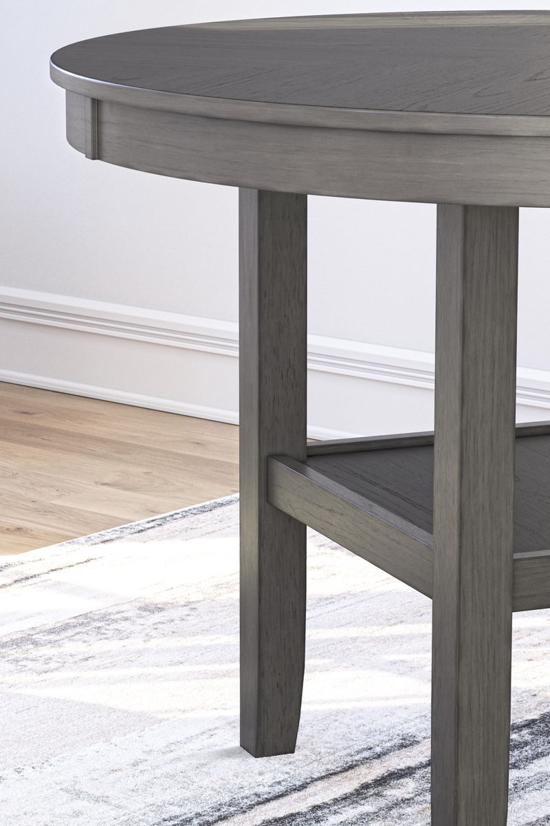 Wrenning - Dining Room Table Set (Set of 5) - Gray - Image 4