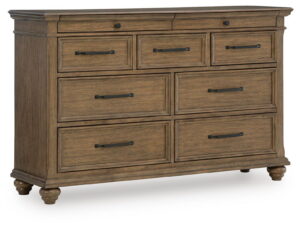 Karallin - Dresser - Medium Brown