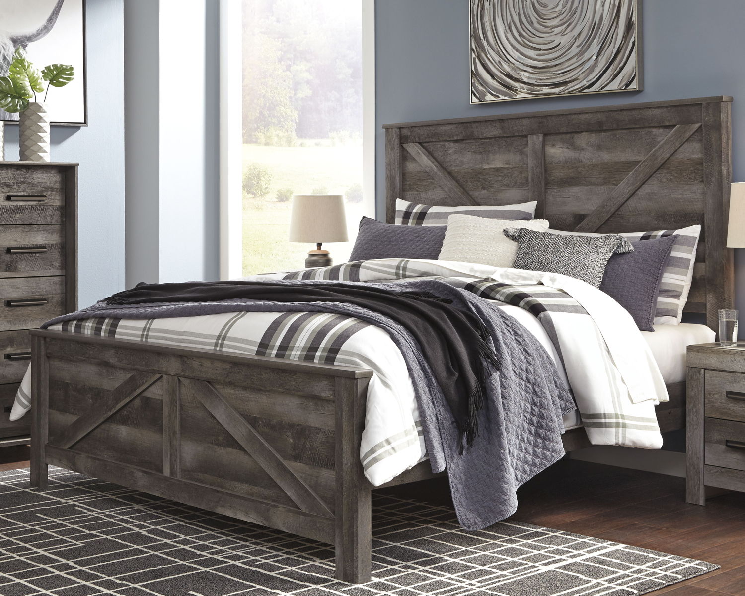Wynnlow - Crossbuck Panel Bed - Image 2