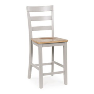 Harperfeld - Barstool (Set of 2) - Natural / Gray