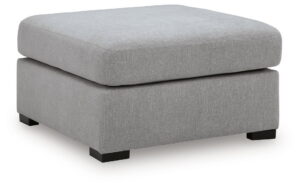 Lakepoint - Oversized Accent Ottoman - Nickel