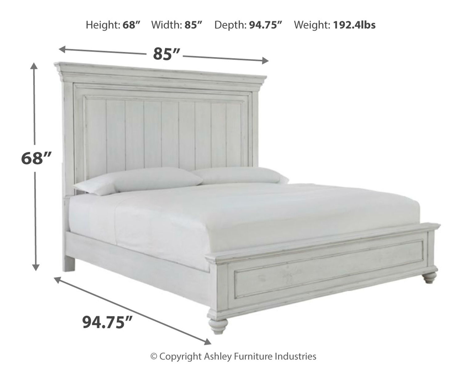 Kanwyn - Panel Bed - Image 2