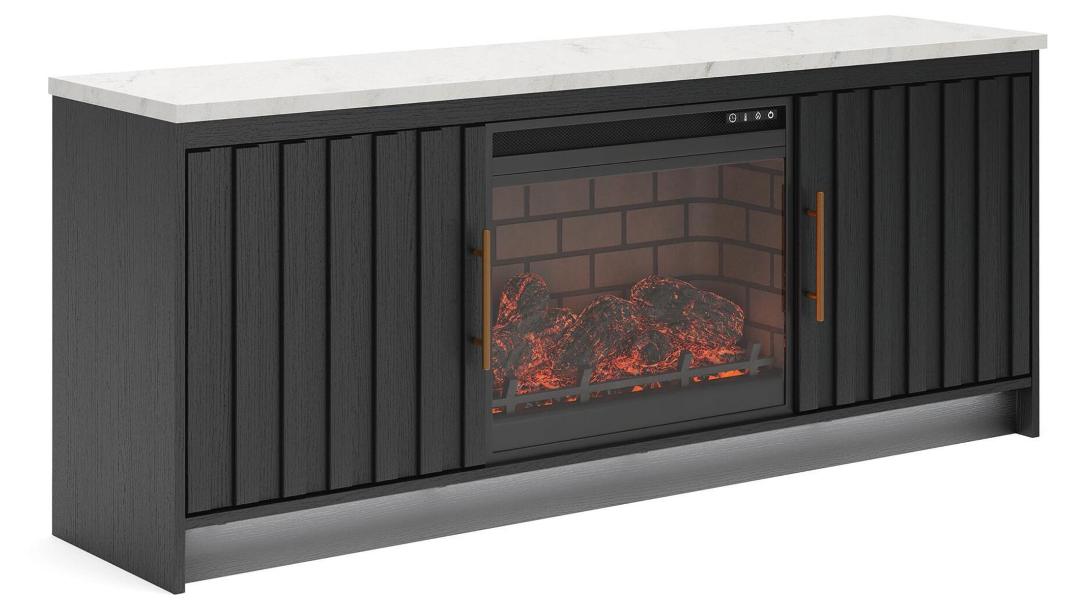Cadmori - TV Stand With Fireplace Option - Image 4