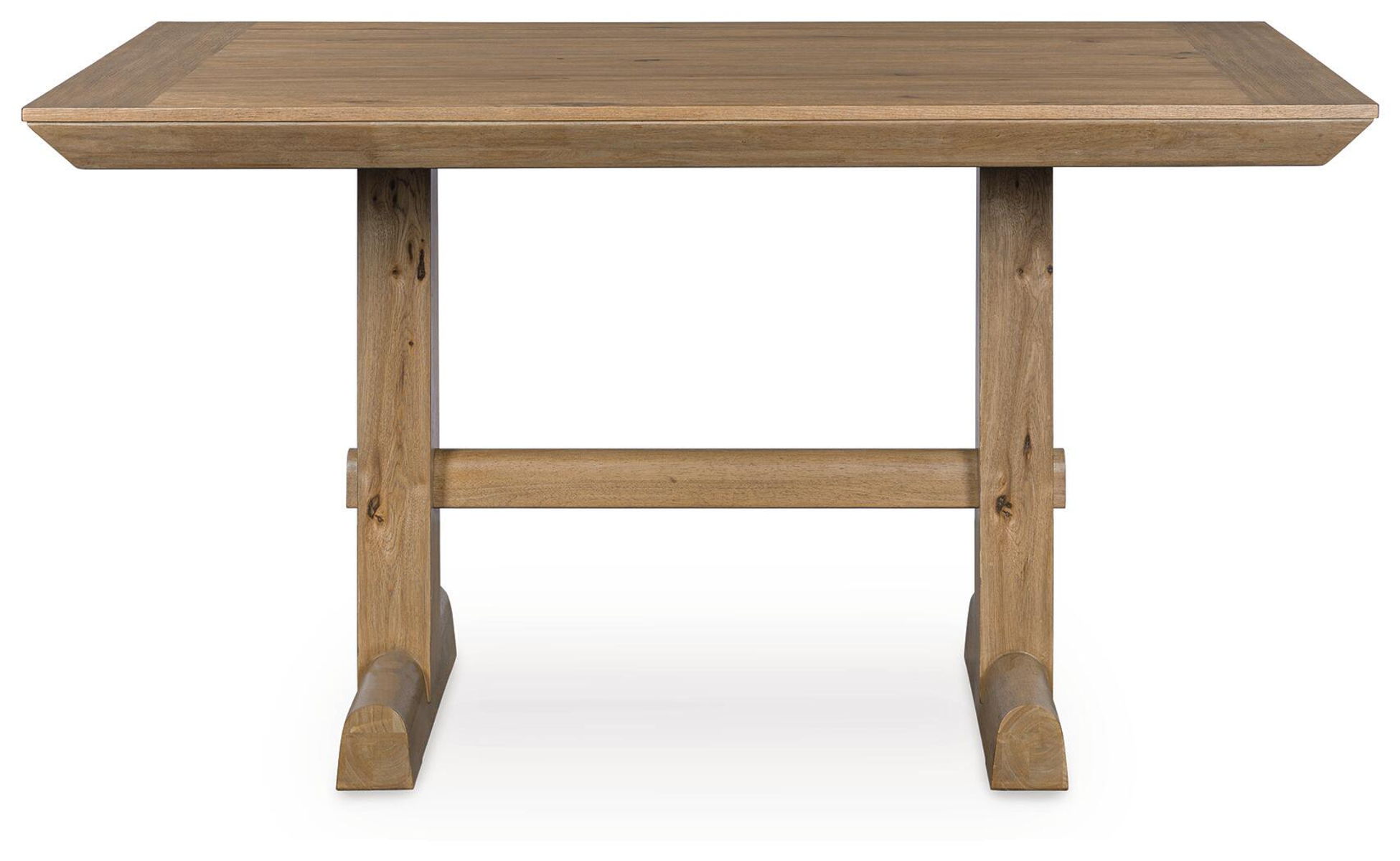 Ridgester - Rectangular Dining Room Counter Table - Light Brown - Image 3