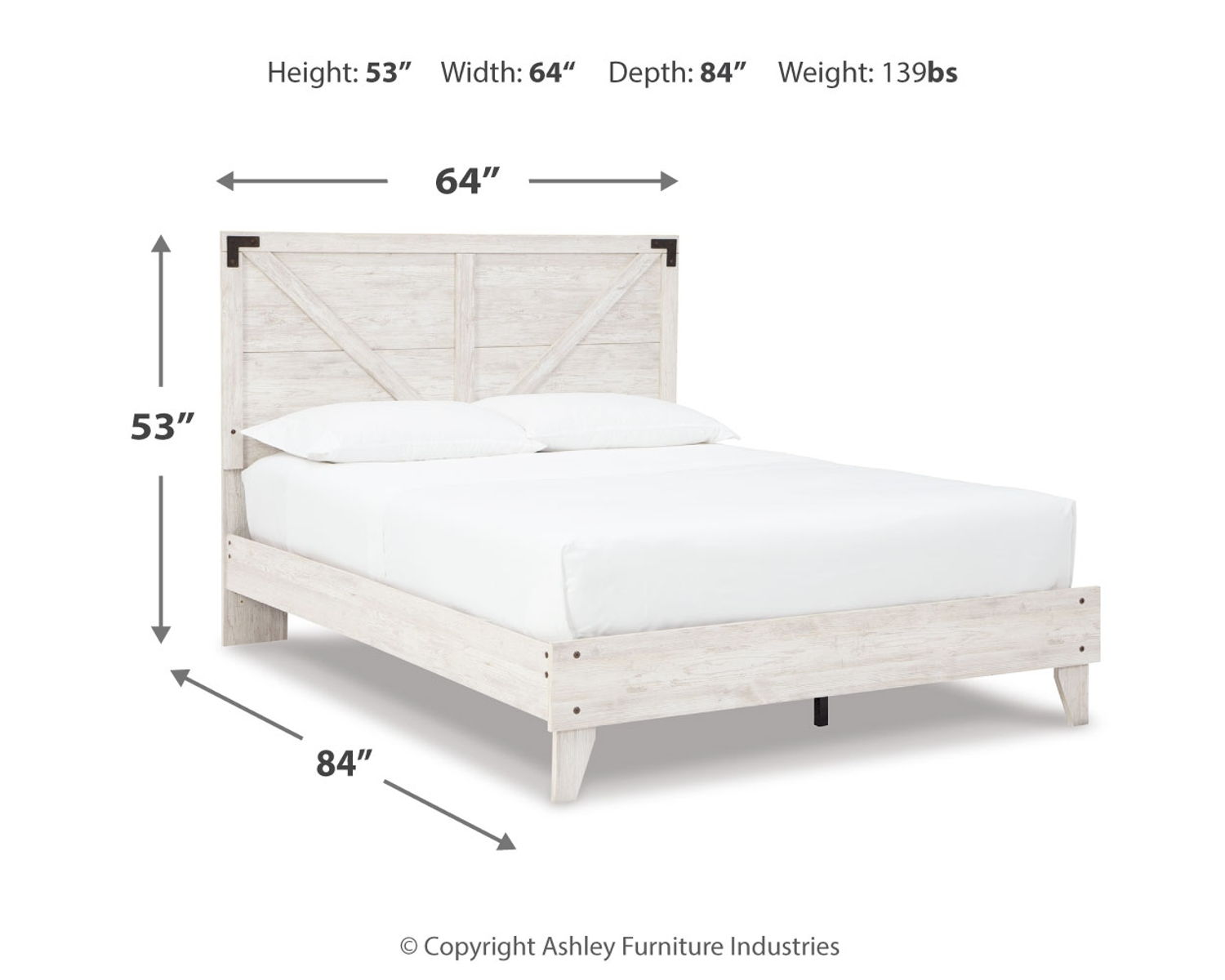 Shawburn - Panel Bed - Image 3