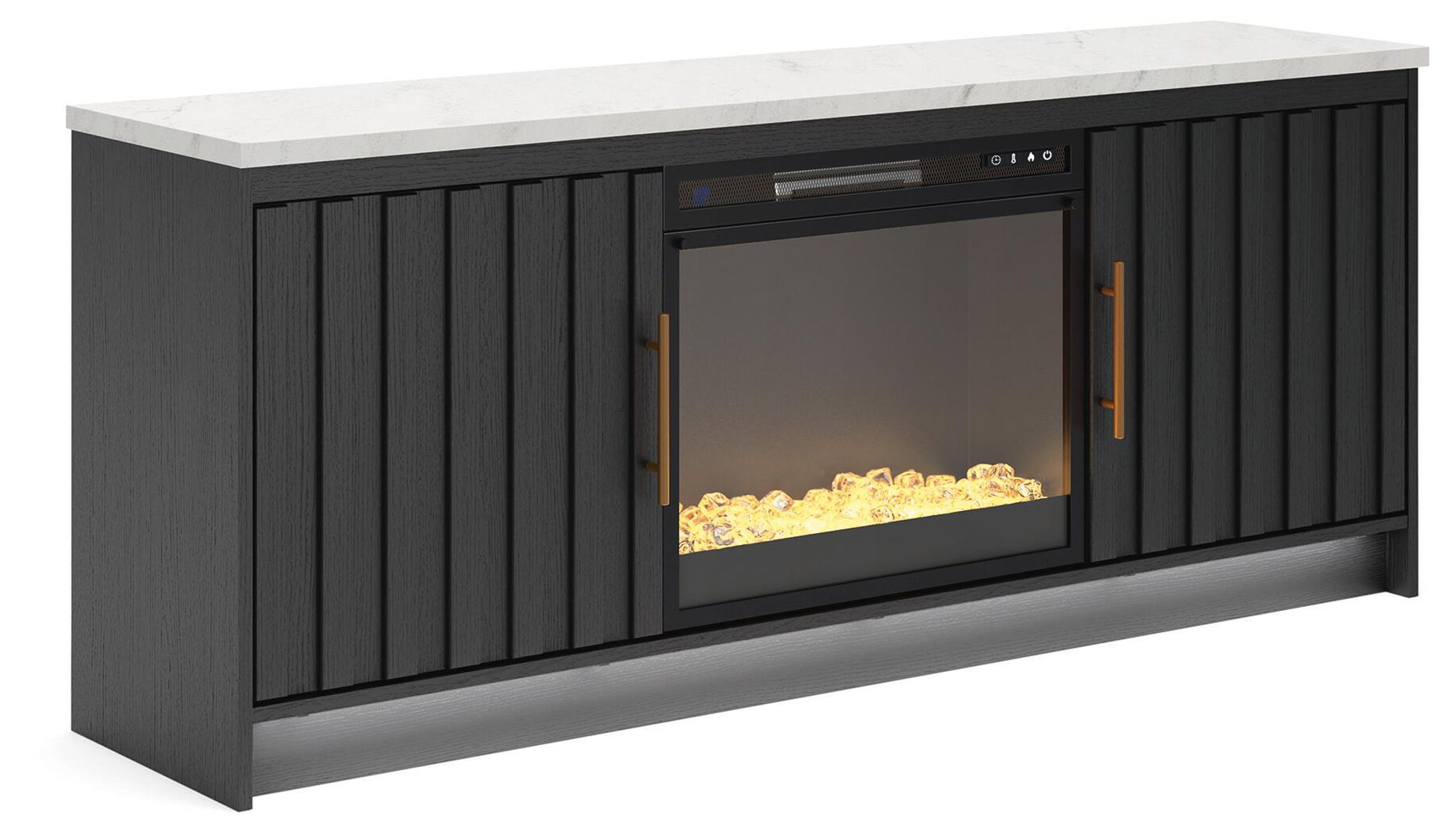 Cadmori - TV Stand With Fireplace Option - Image 9