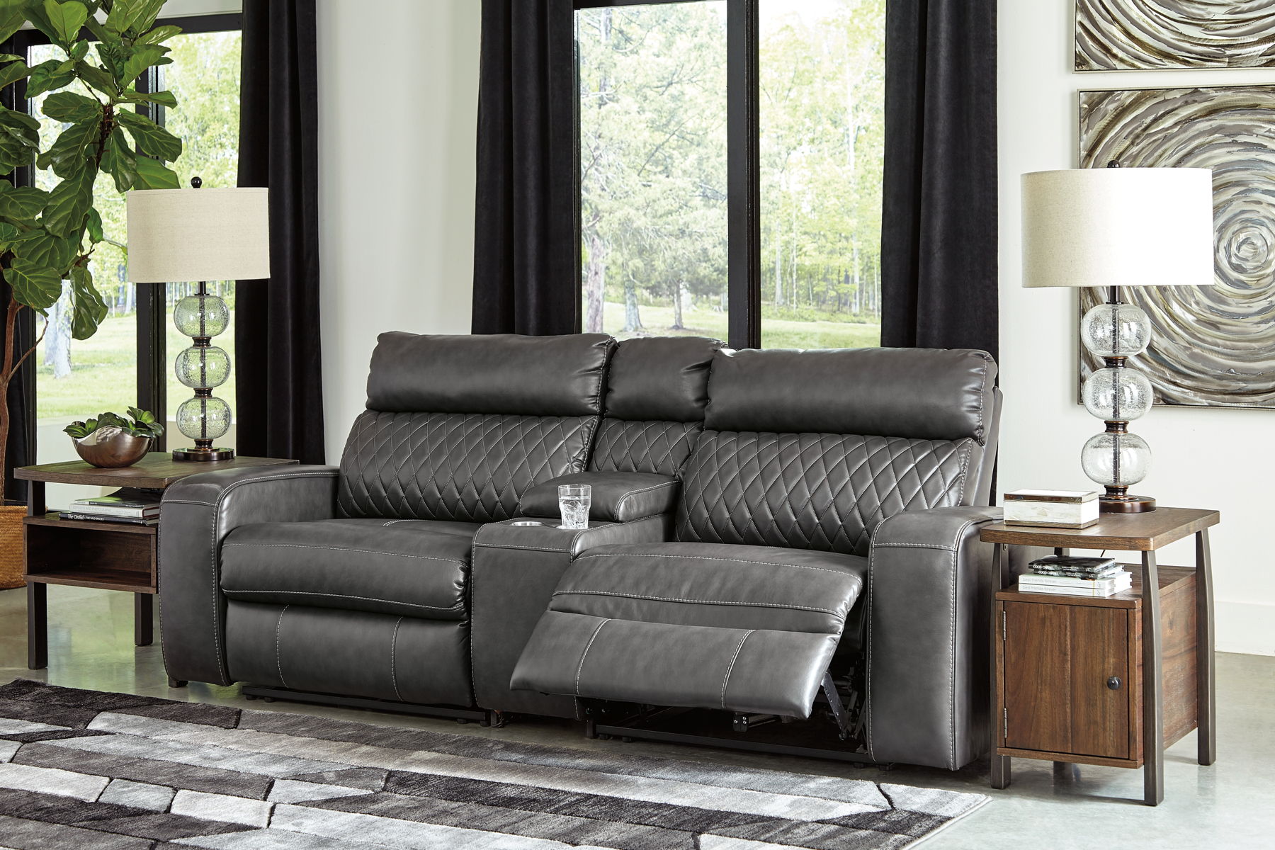 Samperstone - Power Reclining Sectional - Image 14