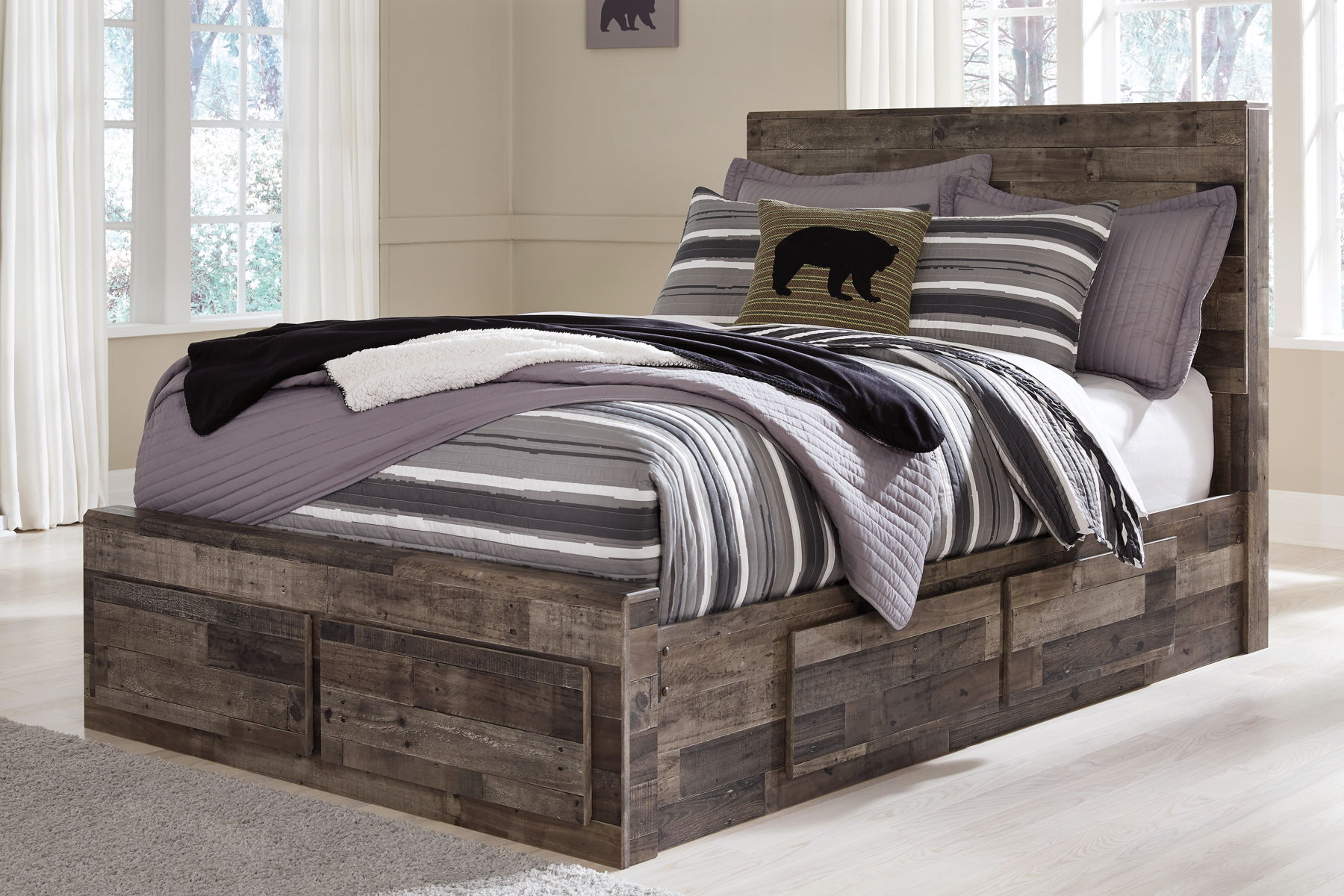 Derekson - Panel Bed - Image 10