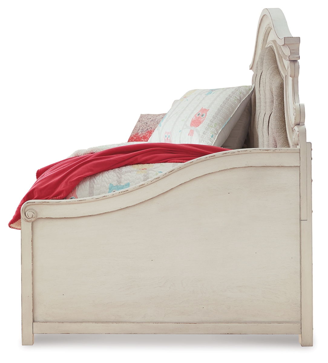 Realyn - Twin Day Bed With Storage - Chipped White - Image 3