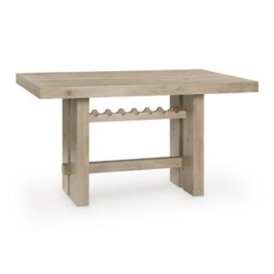 Lasinger - Rectangular Dining Room Counter Table - Light Brown