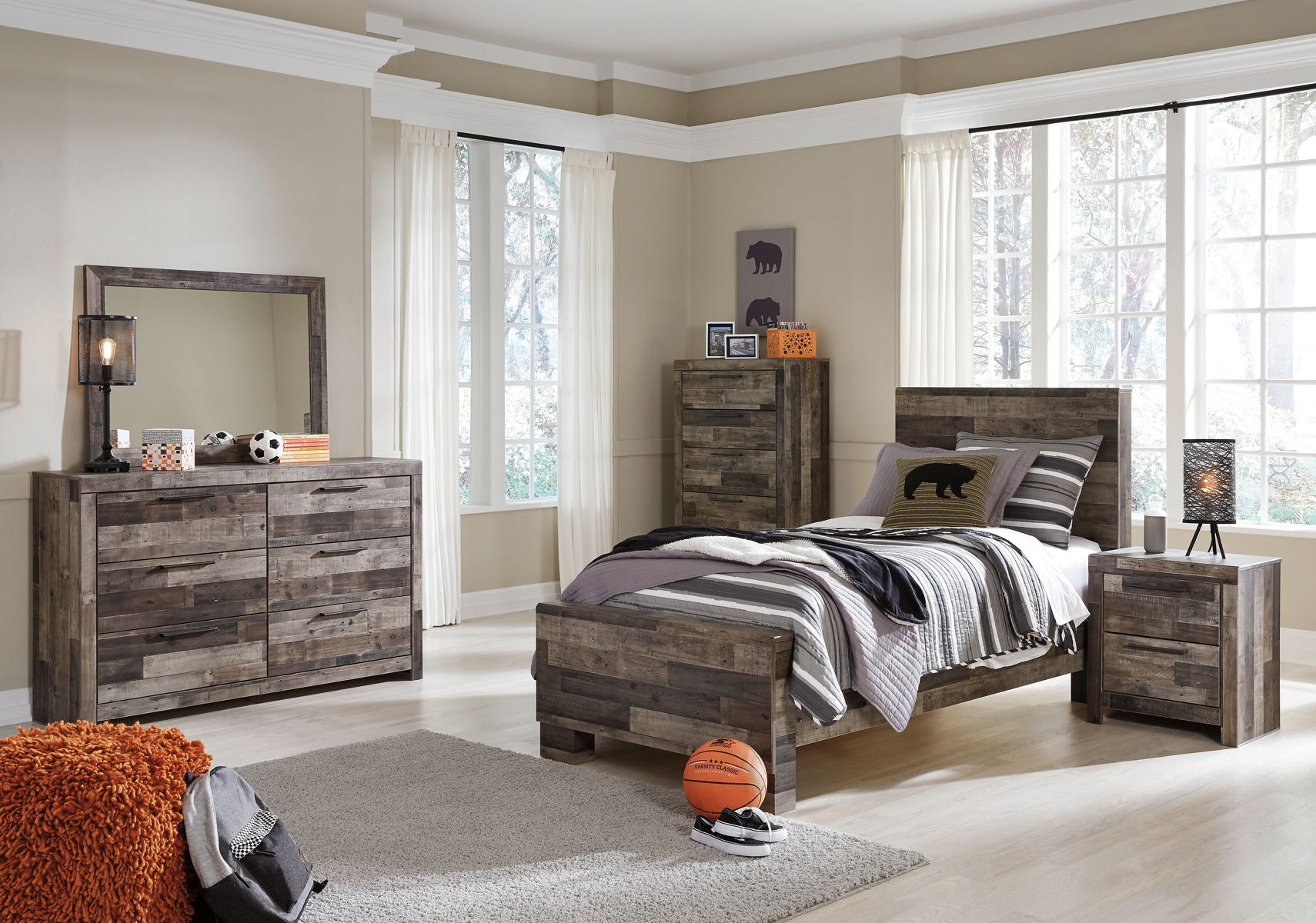 Derekson - Panel Bed - Image 25