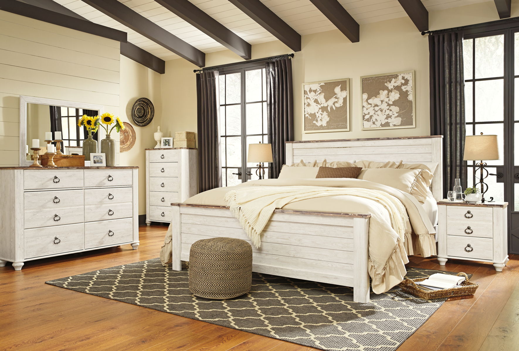 Willowton - Panel Bed - Image 7