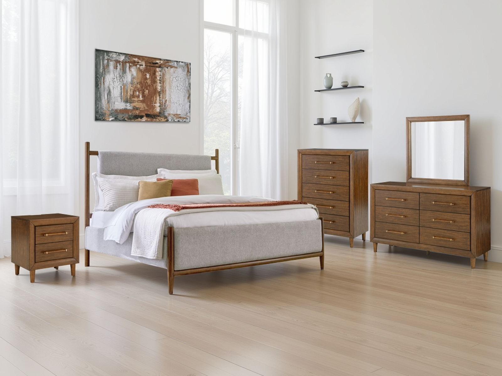 Lyncott - Upholstered Bed - Image 7