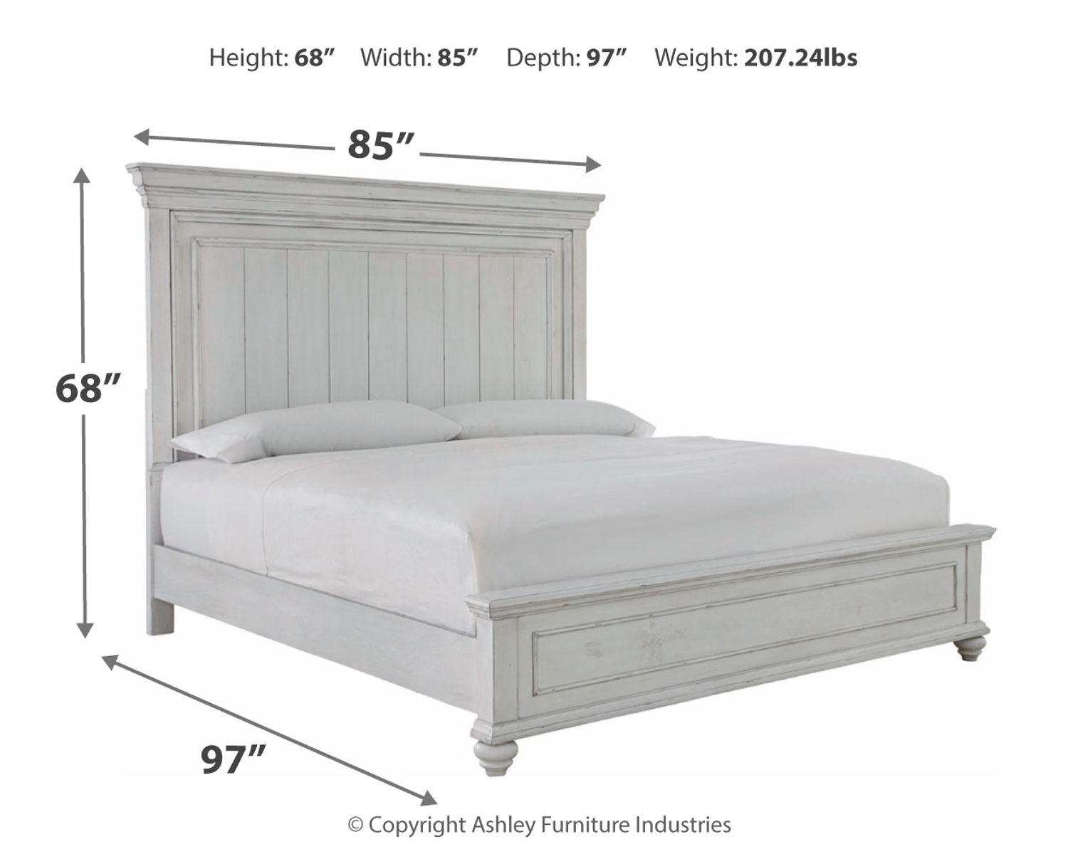 Kanwyn - Panel Bed - Image 3