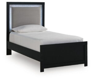 Maeling - Upholstered Panel Bed