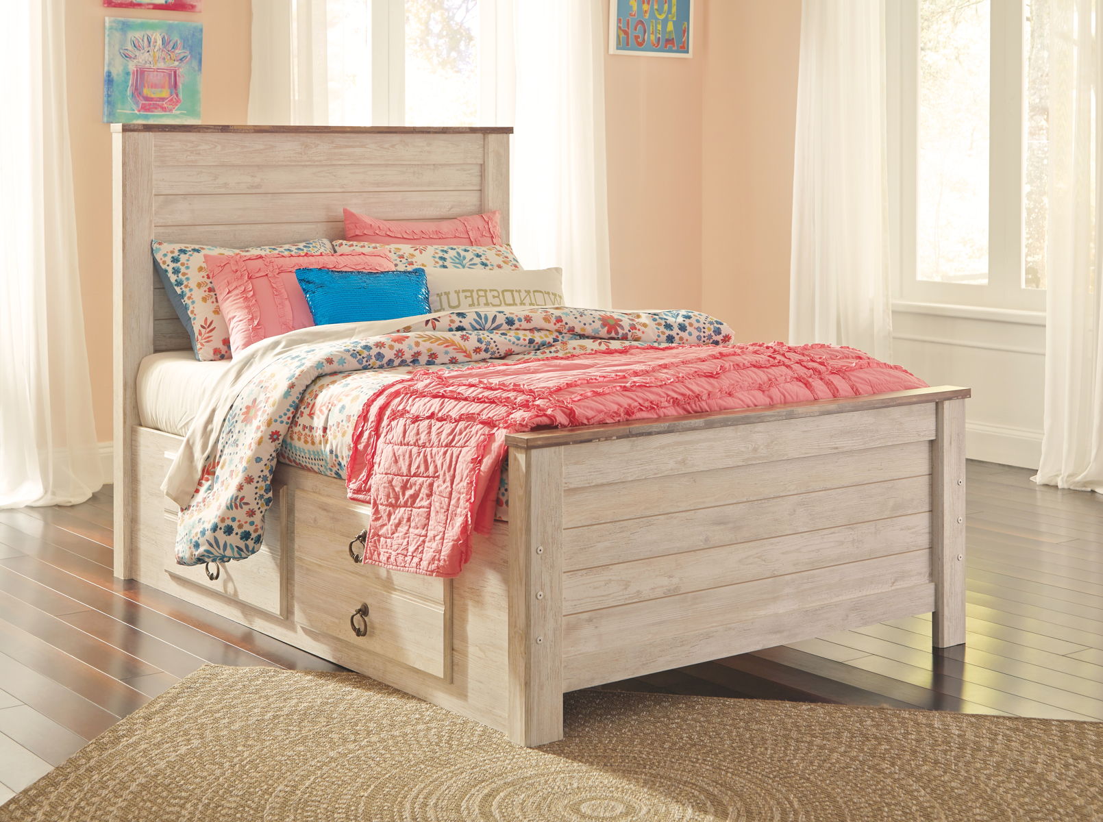 Willowton - Panel Bed - Image 5