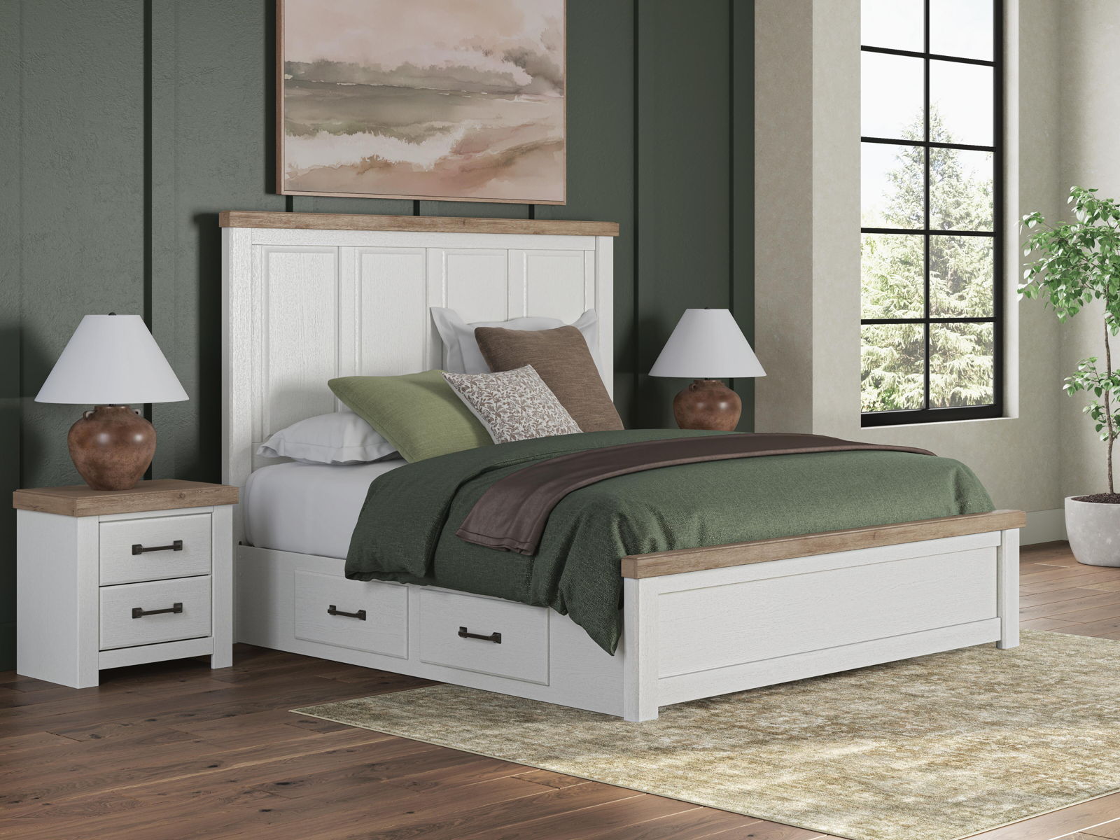 Savonport - Panel Storage Bed - Image 3
