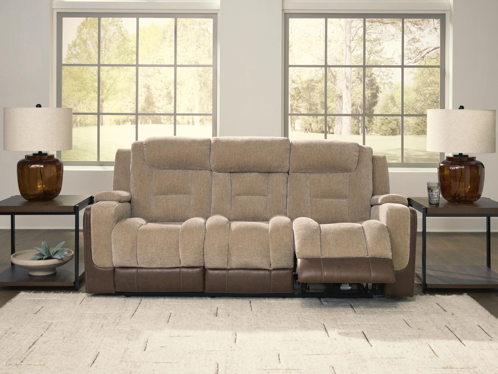 Mixed Motion - Power Reclining Sofa With Adjustable Headrest - Image 5