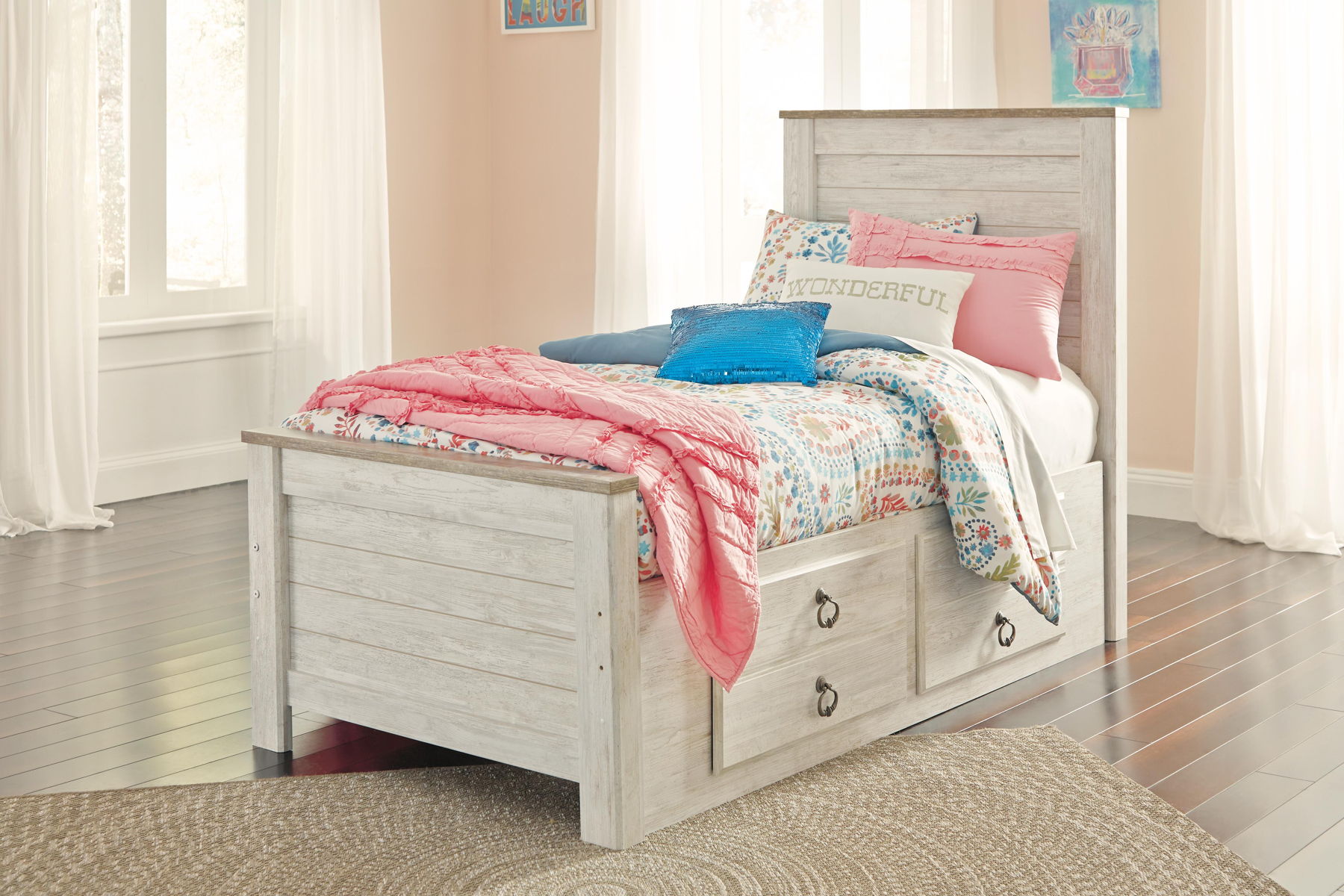 Willowton - Panel Bed - Image 2