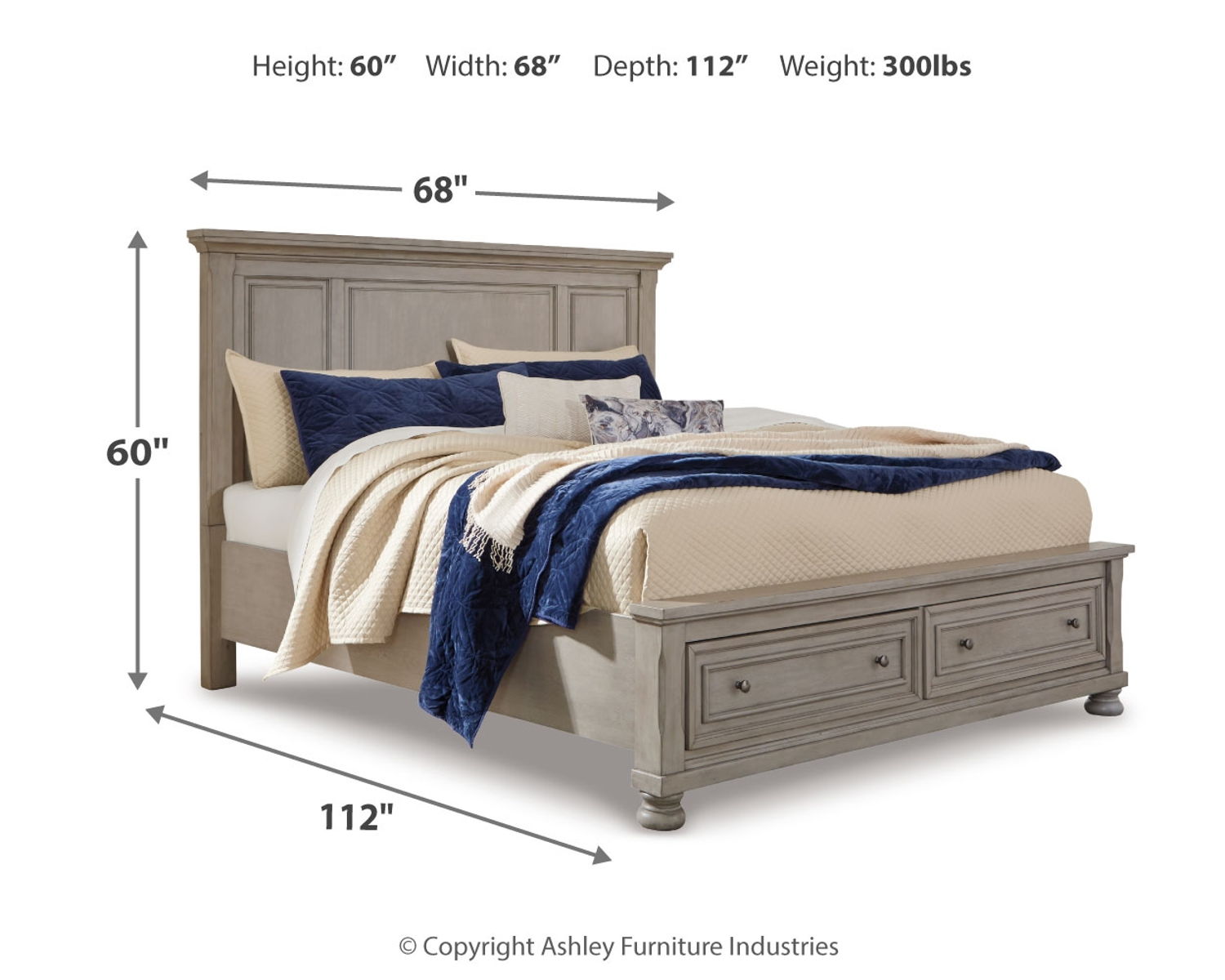 Lettner - Panel Storage Bed - Image 7