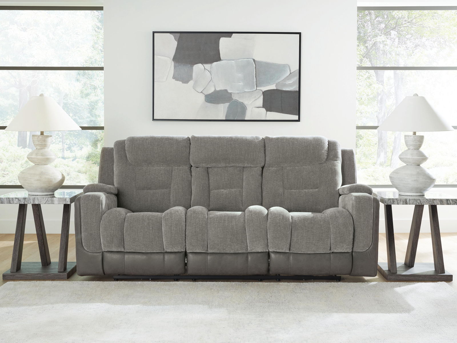 Mixed Motion - Power Reclining Sofa With Adjustable Headrest - Image 7