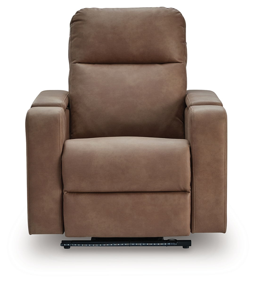 Lorrenton - Glider Power Recliner With Audio System - Caramel - Image 3