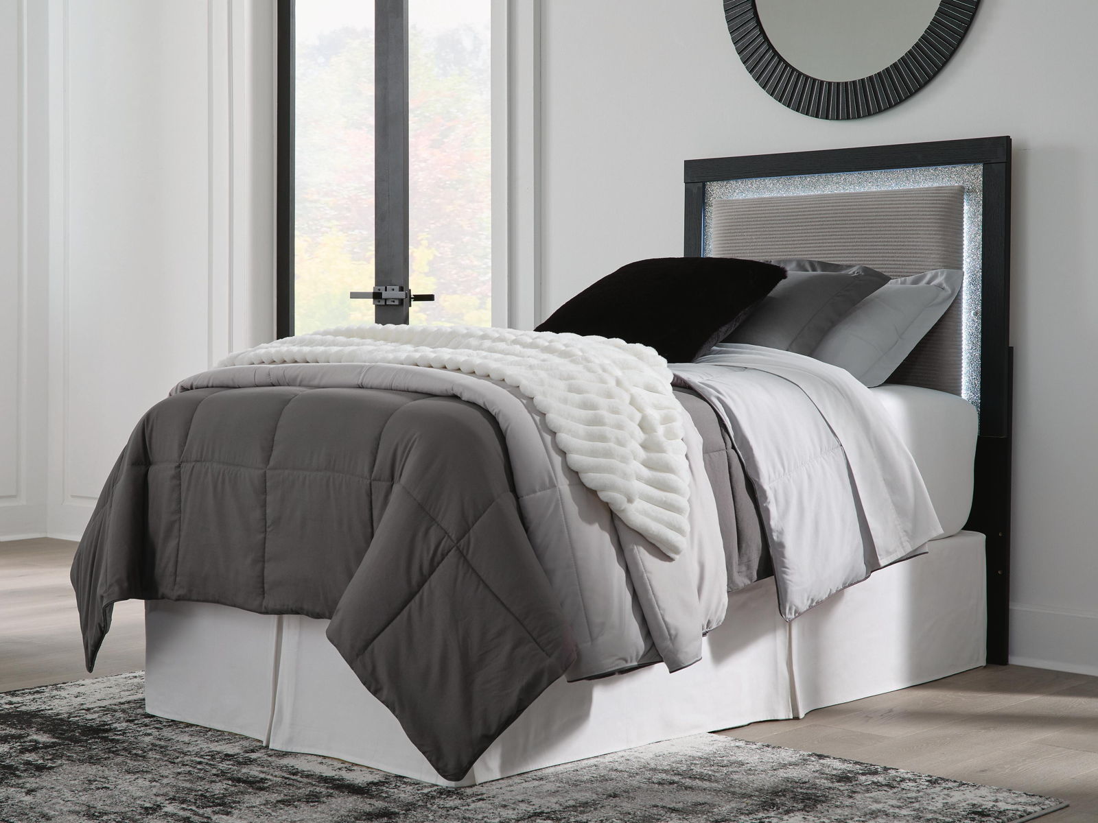 Maeling - Upholstered Panel Headboard - Image 10