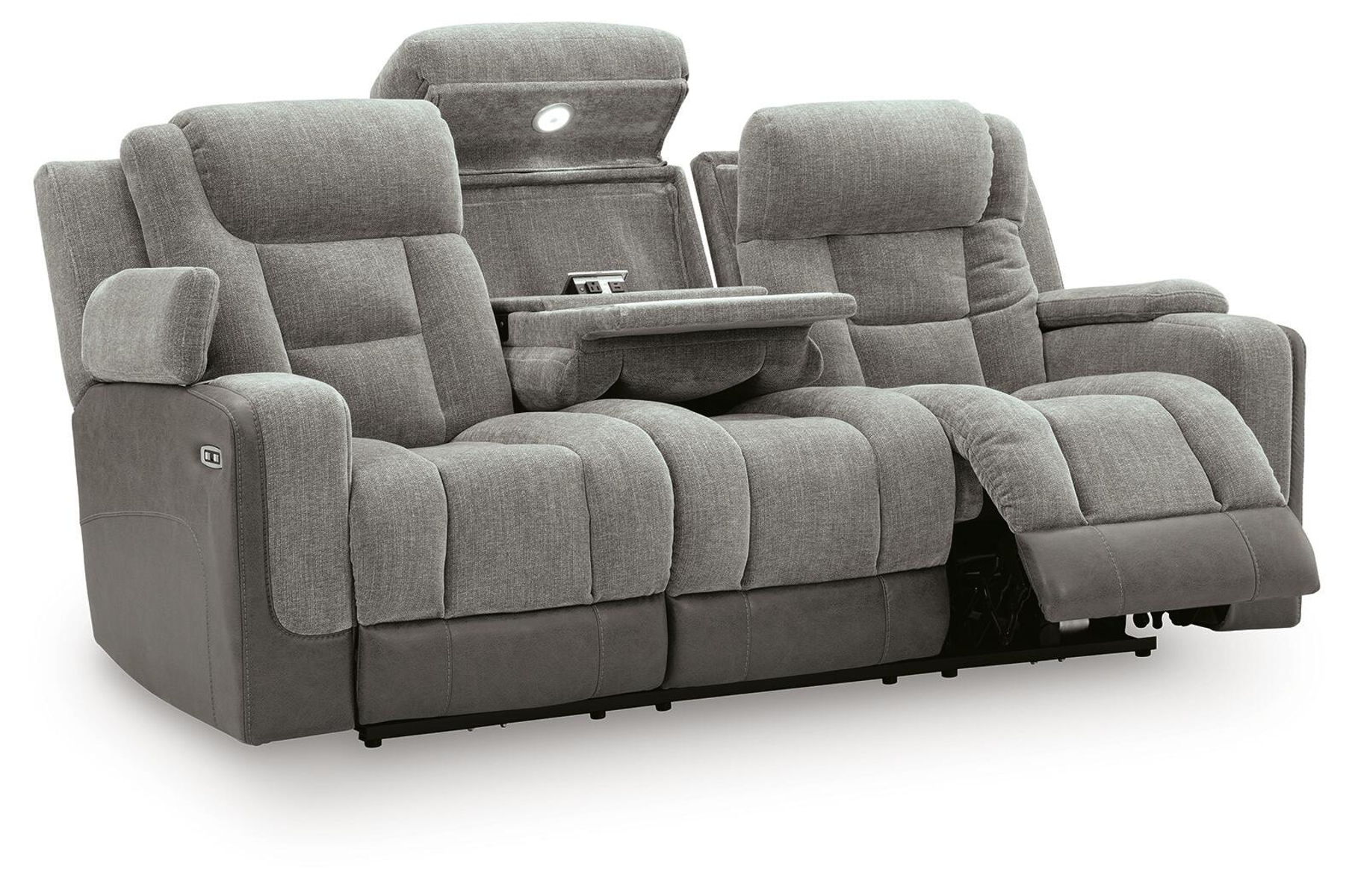 Mixed Motion - Power Reclining Sofa With Adjustable Headrest - Image 4