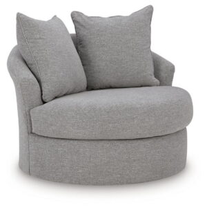 UrbanCrest - Swivel Accent Chair - Pewter