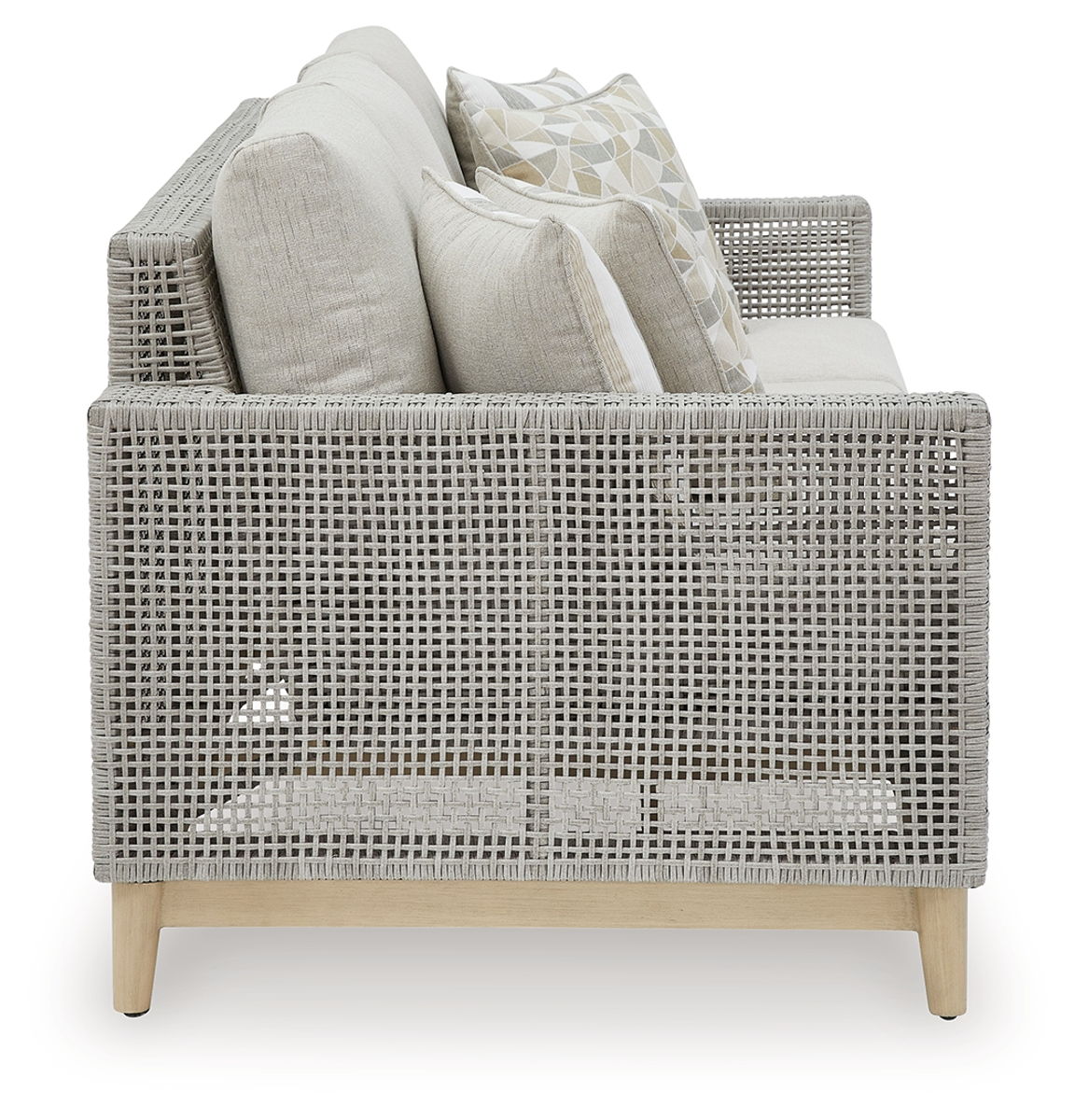 Seton Creek - 4 Pc. - Lounge Set - Gray - Image 2