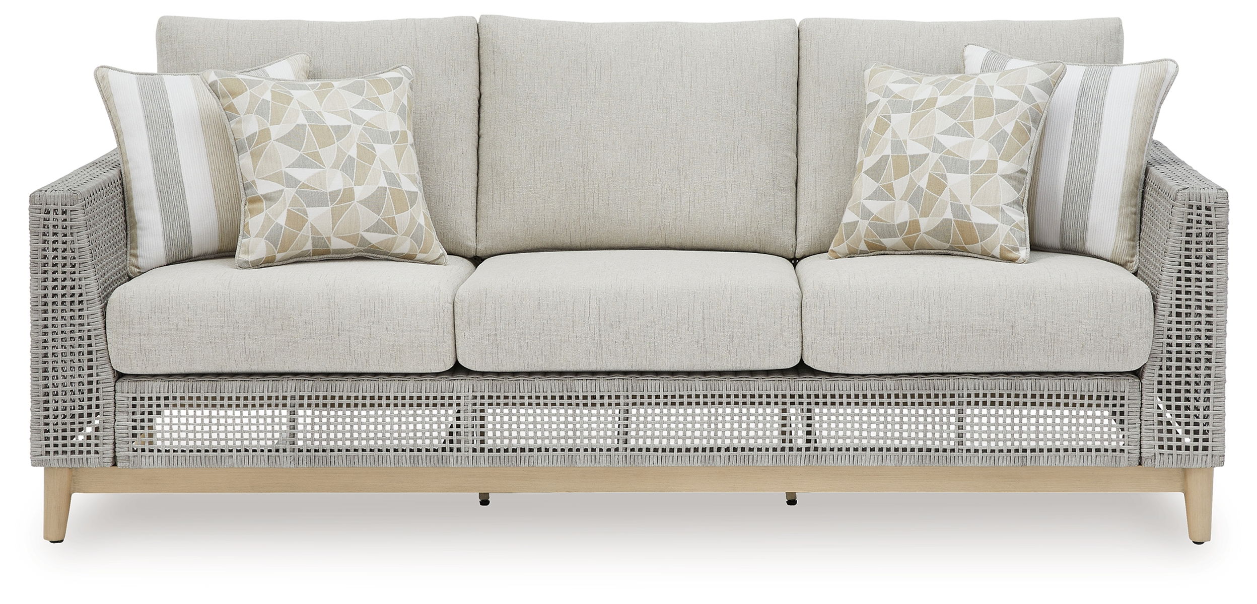 Seton Creek - 4 Pc. - Lounge Set - Gray - Image 4