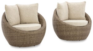 Danson - Swivel Lounge With Cushion