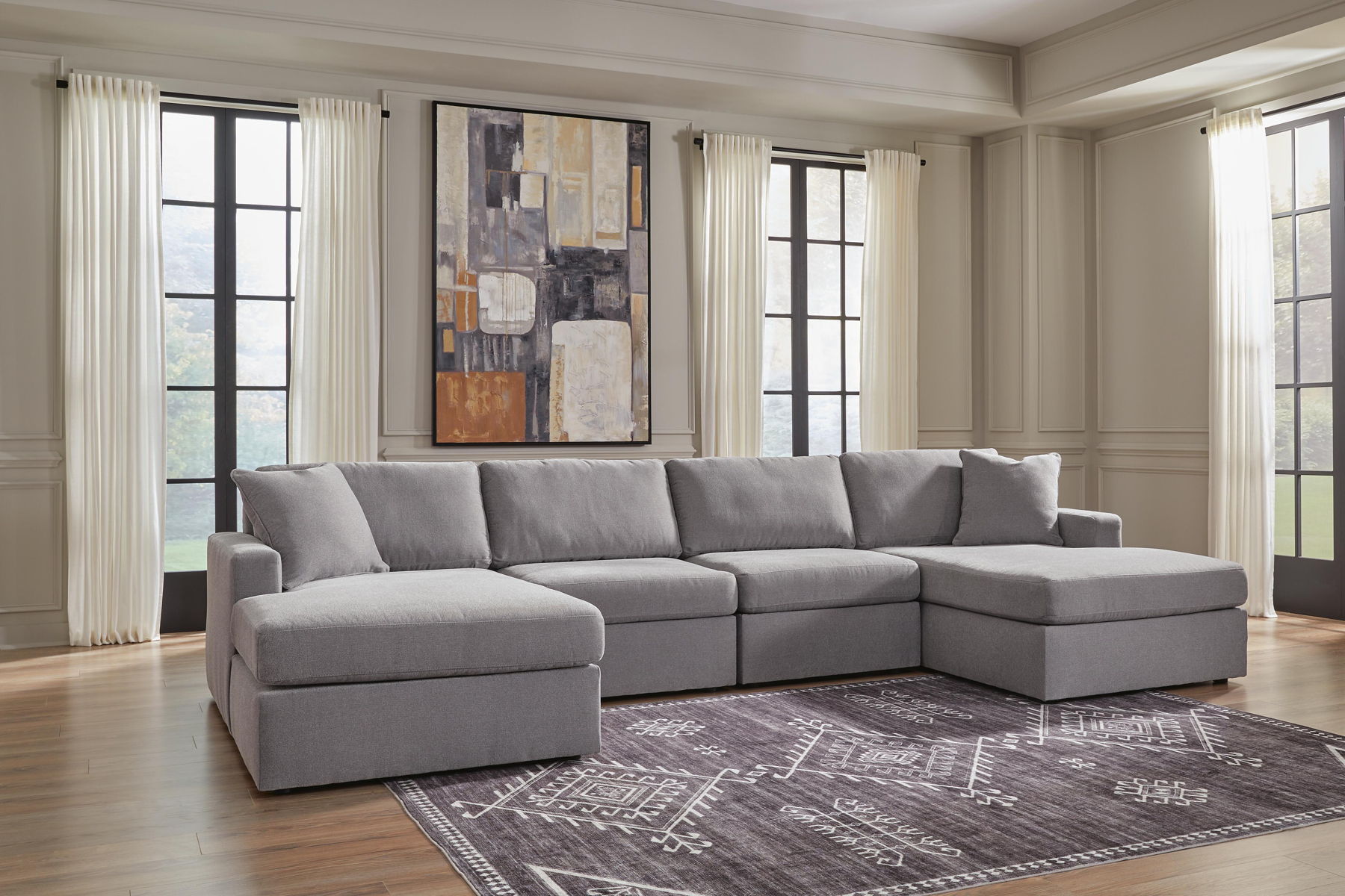 Modmax - Sectional - Granite - Image 37