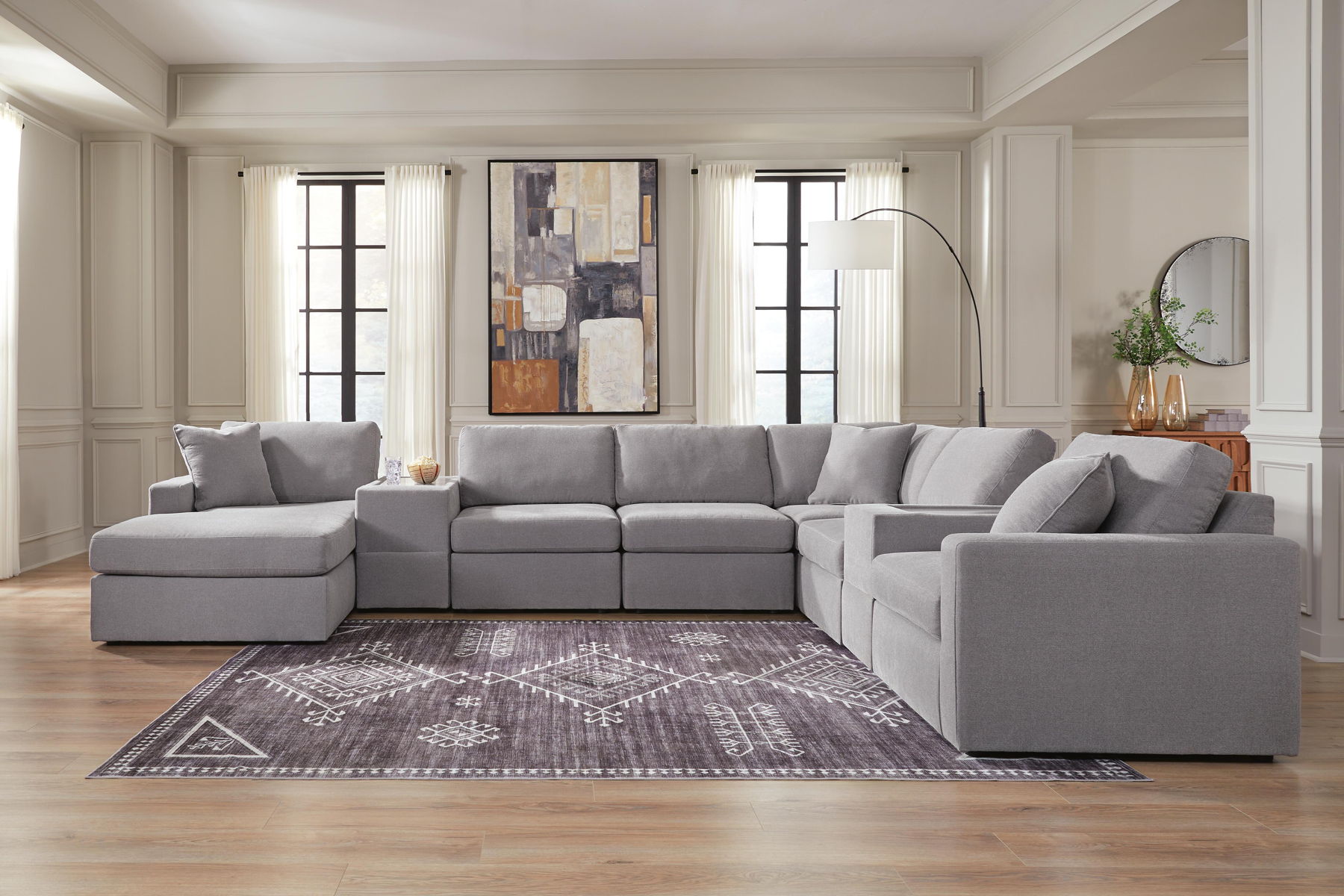 Modmax - Sectional - Granite - Image 40