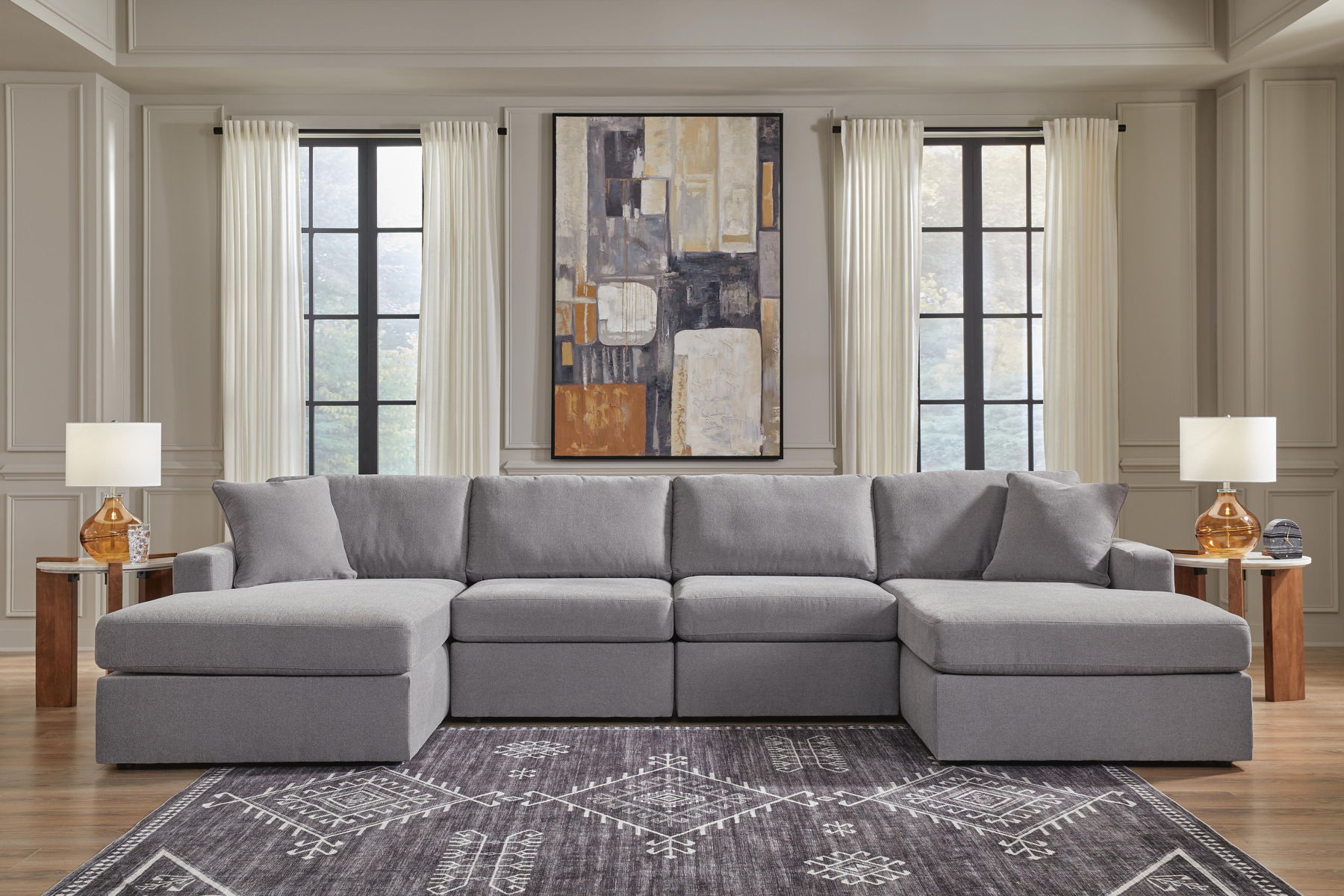 Modmax - Sectional - Granite - Image 38