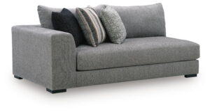 Creston Heights - LAF Corner Chaise - Smolder