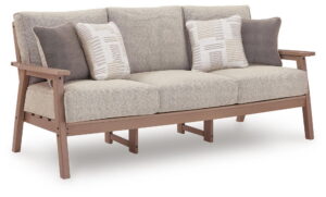 Grover Beach - Sofa With Cushion - Driftwood