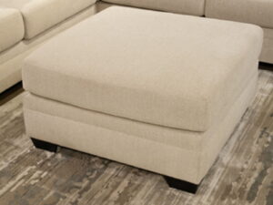 Mandi Point - Oversized Accent Ottoman - Marble