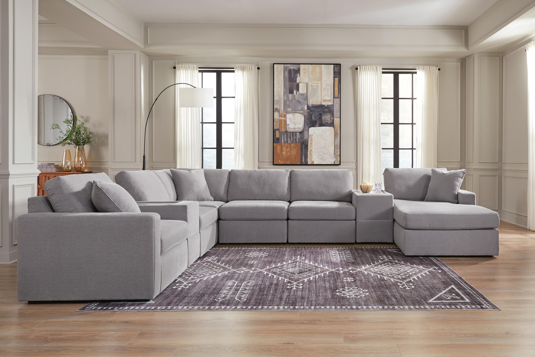 Modmax - Sectional - Granite - Image 36