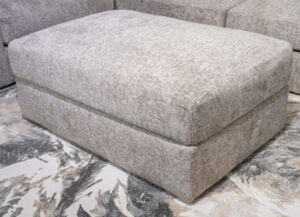 Nexora-Court - Oversized Accent Ottoman - Burlap