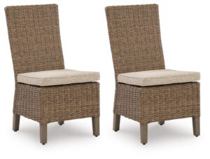 Laguna Heights - Side Chair With Cushion (Set of 2) - Beige