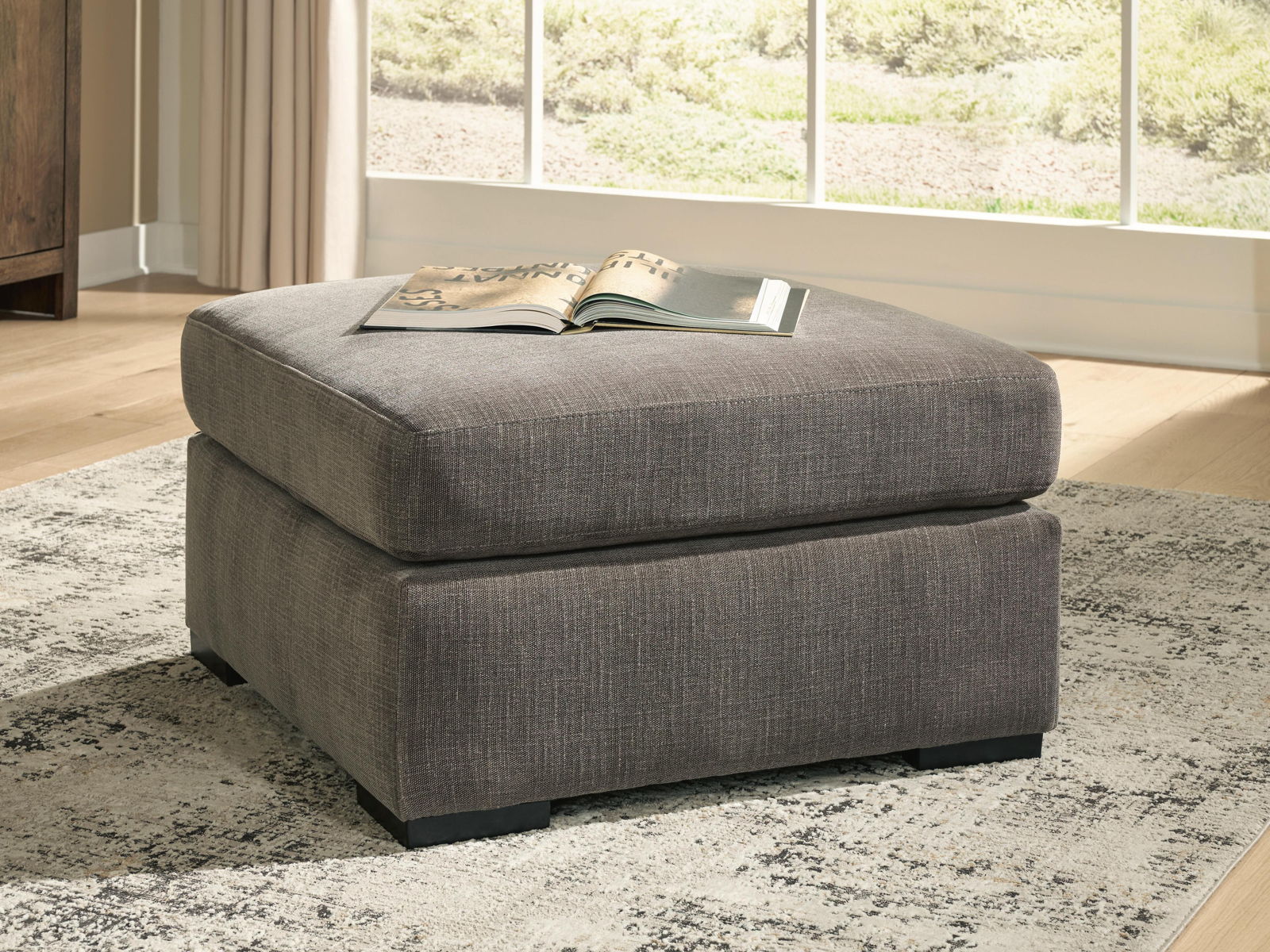 Larson Levee - Oversized Accent Ottoman - Espresso - Image 3