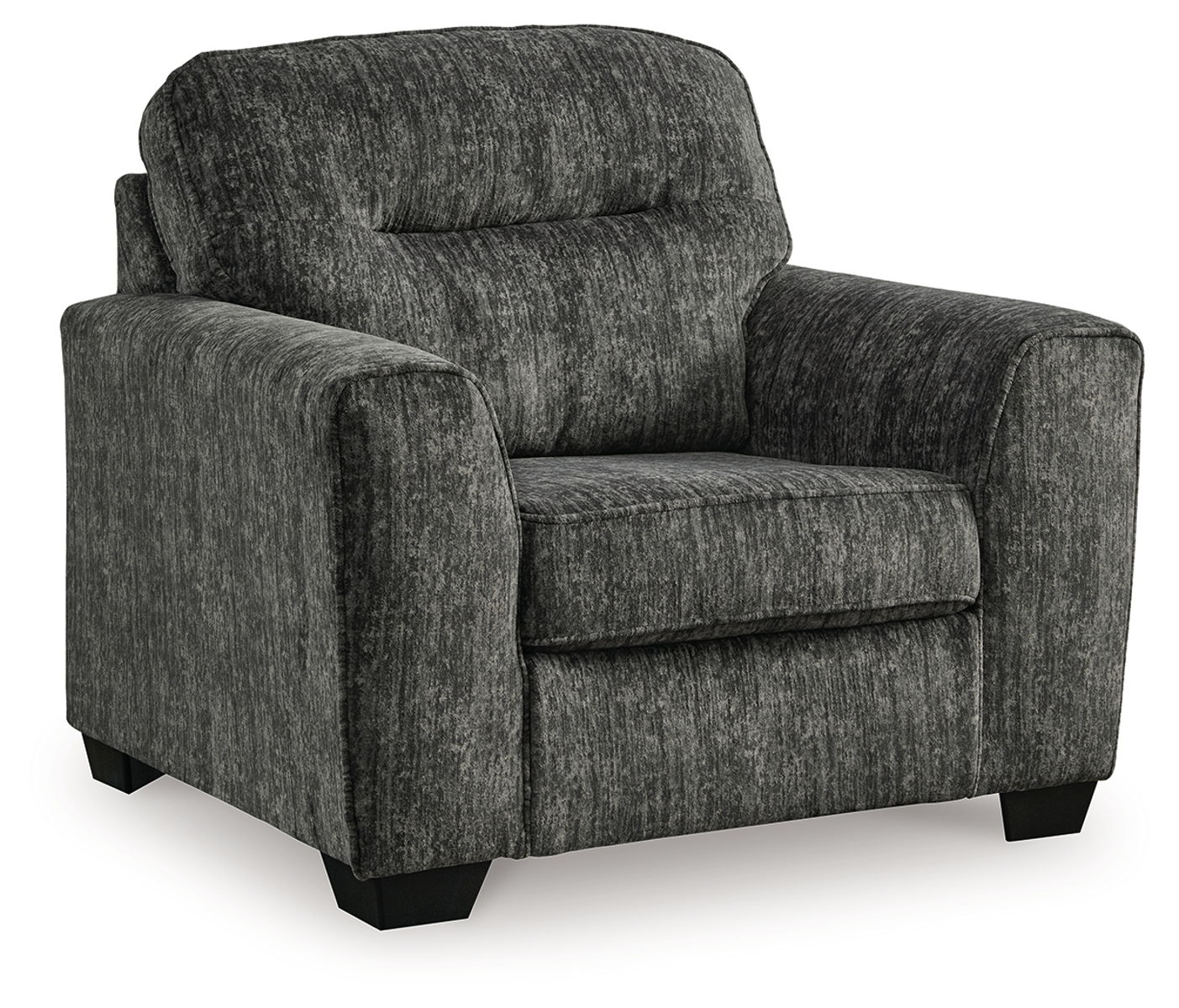 Lonoke - 2 Pc. - Chair And A Half, Ottoman - Gunmetal - Image 4