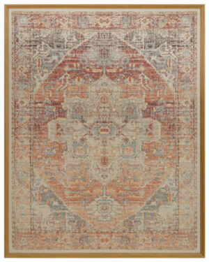 Kerrickson - Wall Art - Red / Orange / Blue