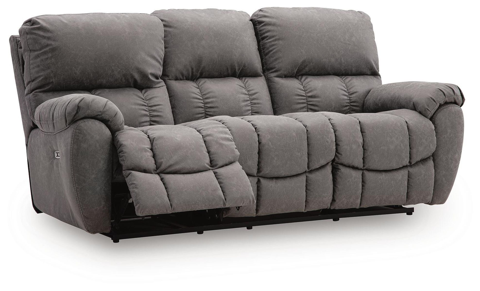 Bakerstein - Power Reclining Sofa With Adjustable Headrest - Galaxy - Image 4